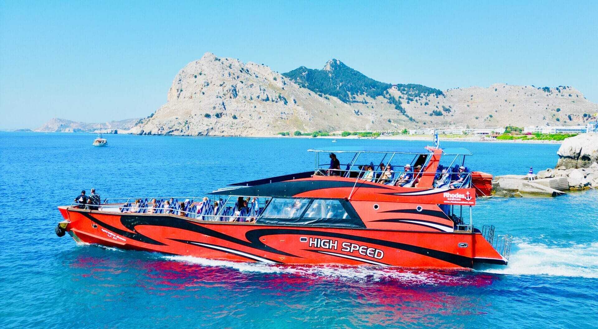 Pefkos / Lardos Boat to Rhodes Town